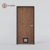 Pet Friendly Laminate Bedroom Door-ST-6877-P-Cement-Stone