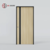 Two Tone Bedroom Door-FO-6903-W-Bleached-Oak & SF-9978-P-Pearl-Black