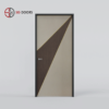 Two Tone Bedroom Door-IA-5808-W-Indian-Walnut &SC-6687-P-Beige-Buckram