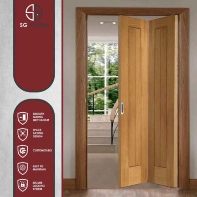 Wooden Bi-Fold Door 1