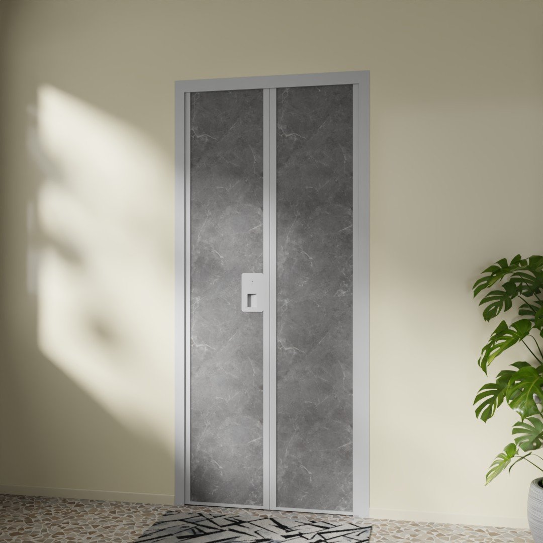 AF806 HDB-Alulux-Aluminium-Toilet-Door