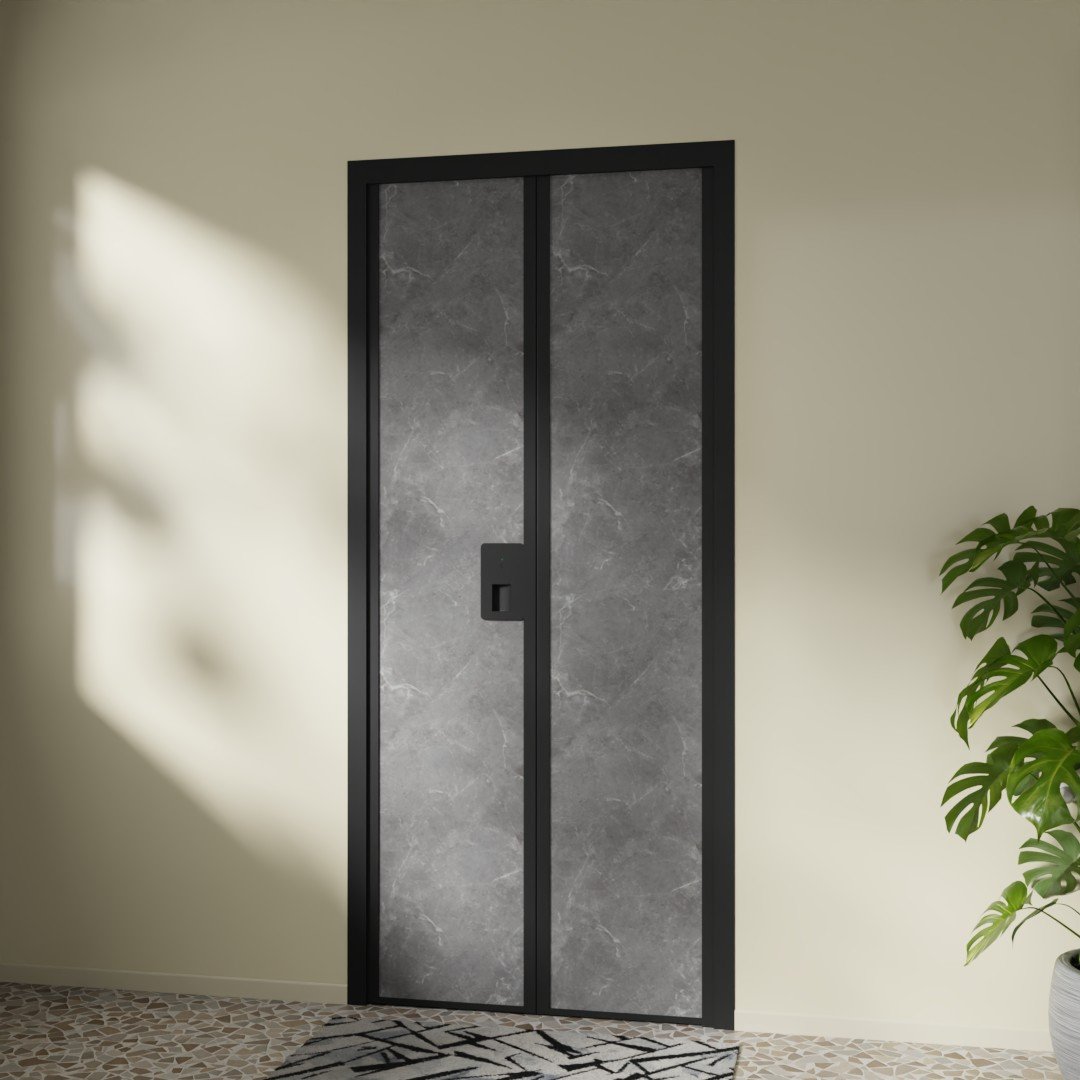AF806 HDB-Alulux-Aluminium-Toilet-Door
