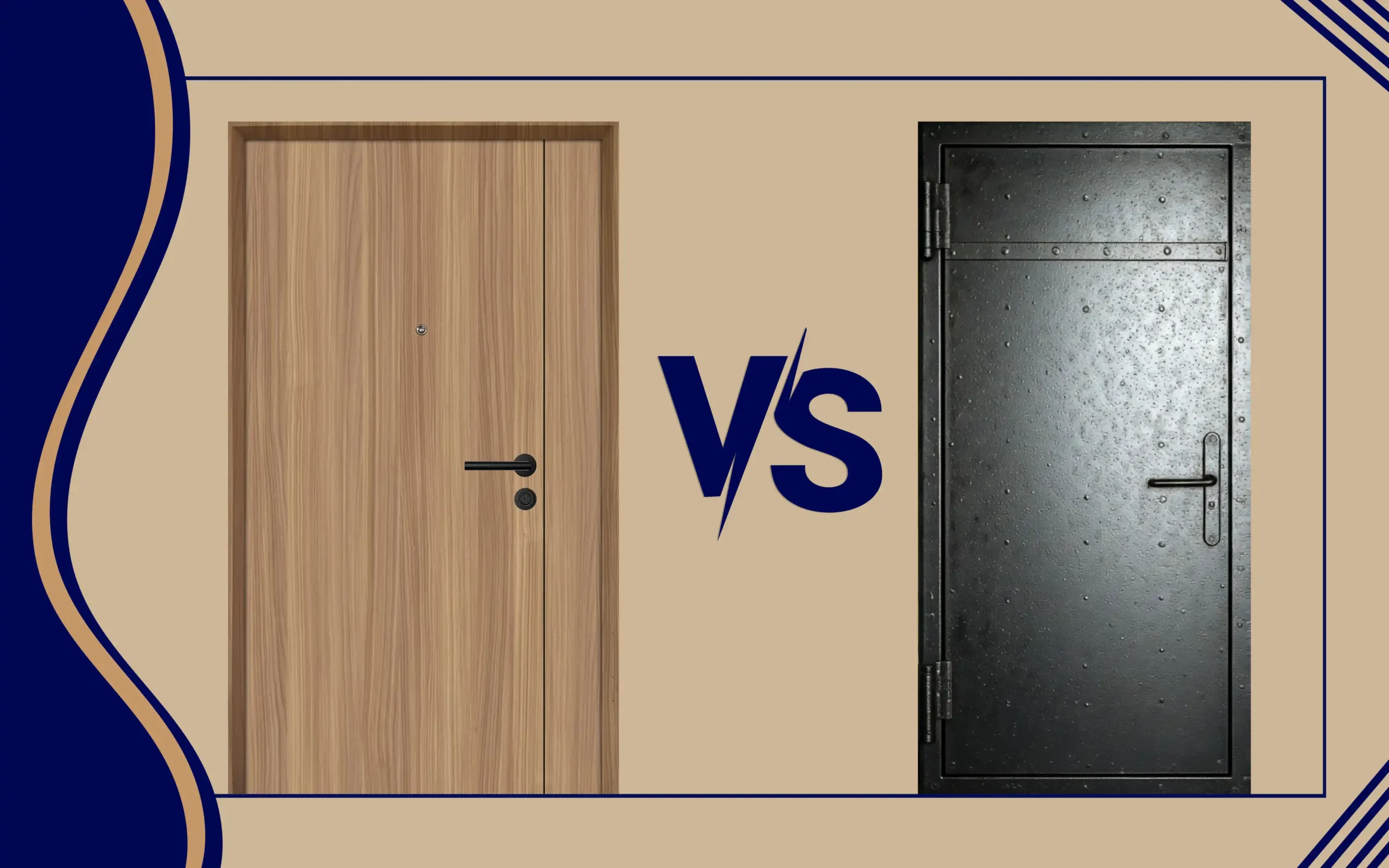 Laminate Doors vs Metal Doors
