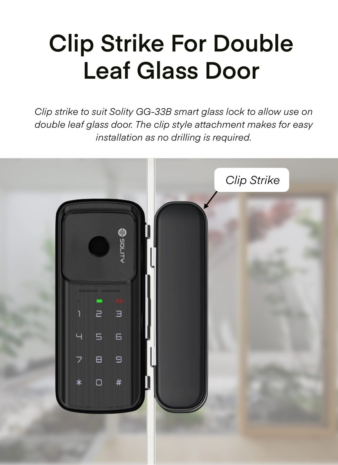 Glass-Door -Lock