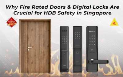 Why Fire Rated Doors and Digital Locks Are Crucial for HDB Safety in Singapore
