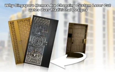 Why Singapore Homes Are Choosing Custom Laser Cut Gates Over Traditional Designs