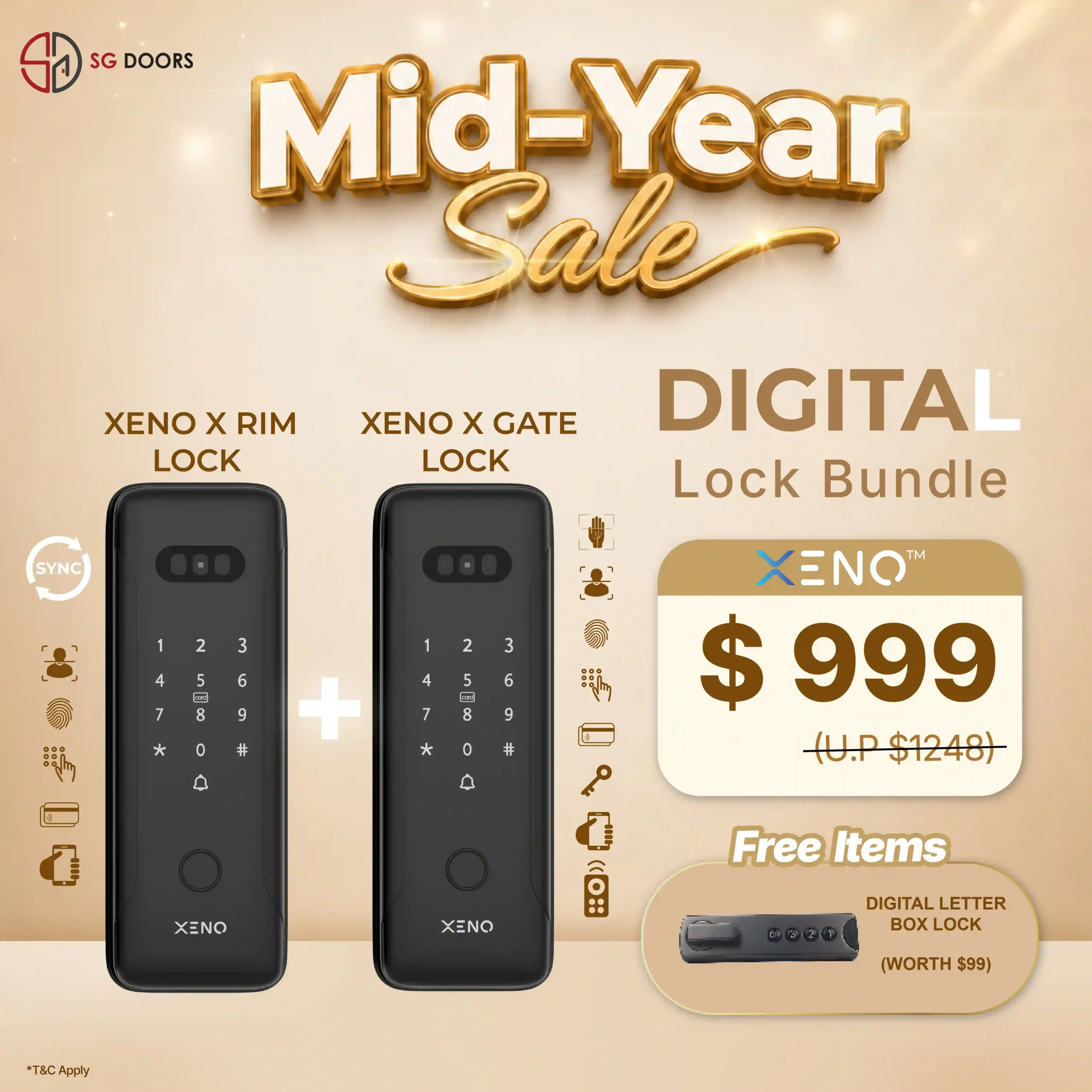 Mid-Year-Sale_Digital-Lock-07 Xeno-Lock-Promotion
