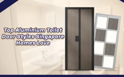 Explore the Most Popular Aluminium Toilet Door Styles in Singapore