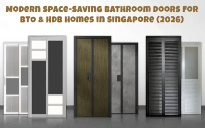 Modern Space-Saving Bathroom Doors for BTO & HDB Homes in Singapore (2026)