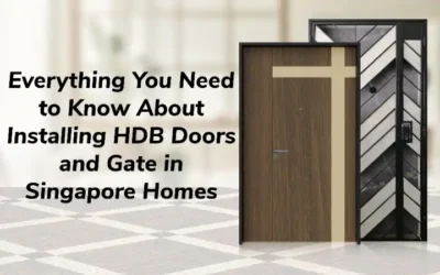 Everything You Need to Know About Installing HDB Doors and Gate in Singapore Homes